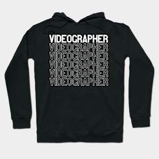 Videographer T Shirt design Hoodie